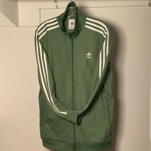 Adidas Originals Beckenbauer Track Top Jacket Trace Green White Size M DH5820